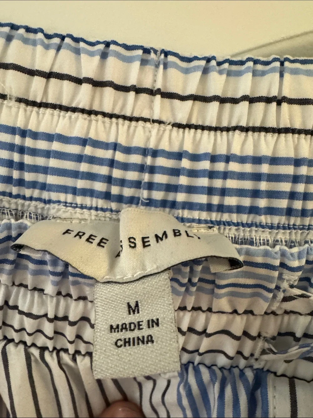 Blue and White Striped A-Line Skirt - Classic Summer Style and matching top - Picture 6 of 6
